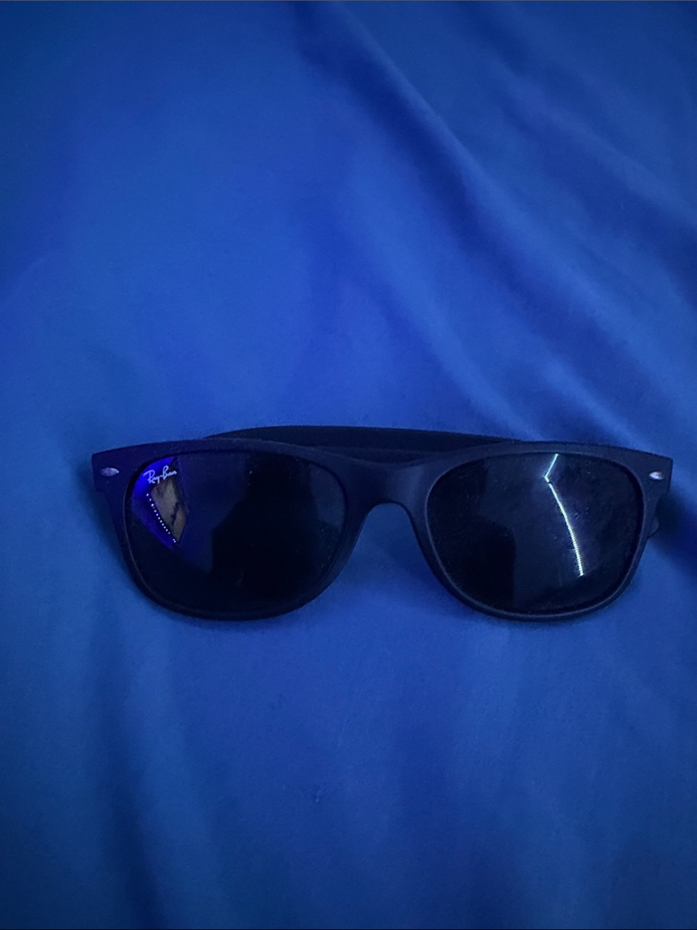Ray-Ban Black Wayfarer-Style Sunglasses